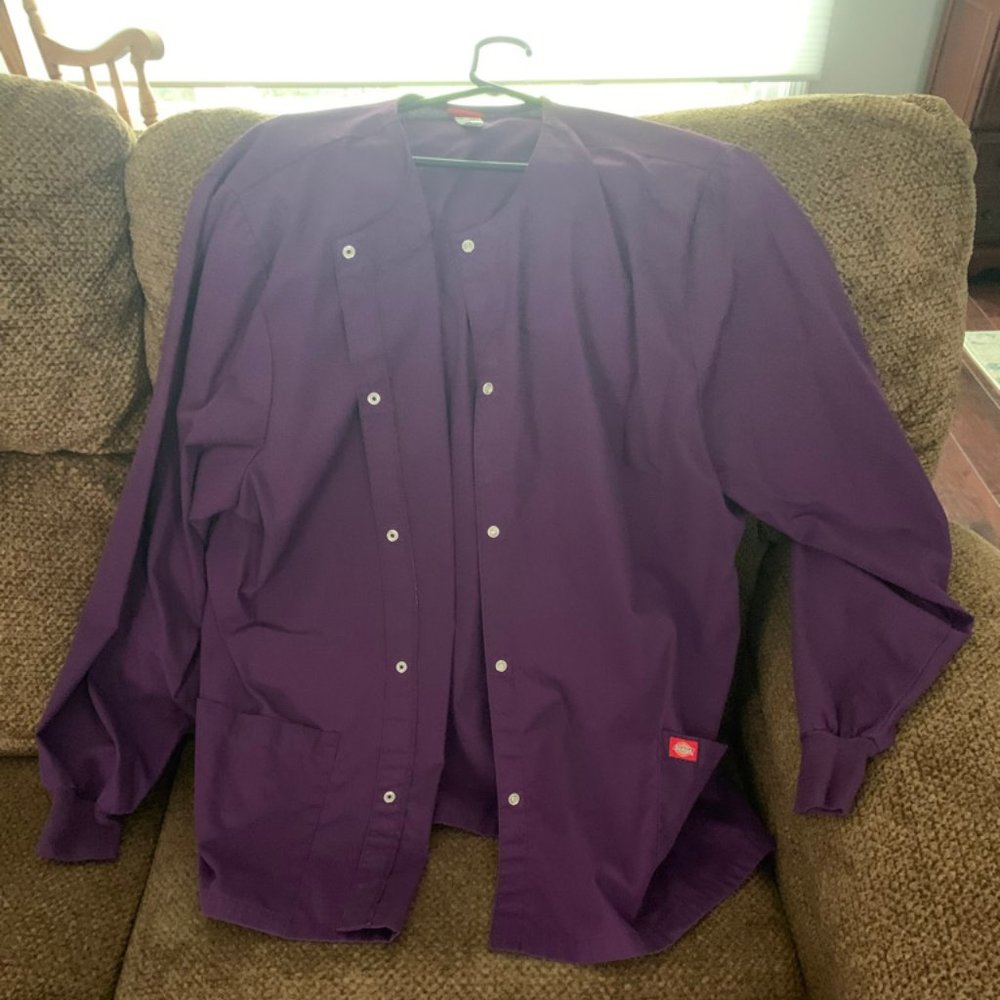 Purple Scrub Jacket
